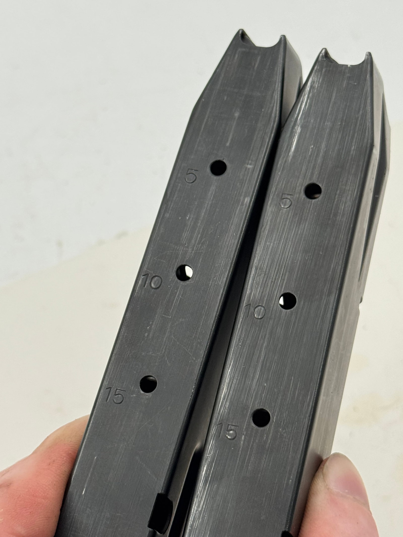 (2) 15-Round Genuine Italian PB Beretta 92/92FS/M9 Pistol Magazines - 4