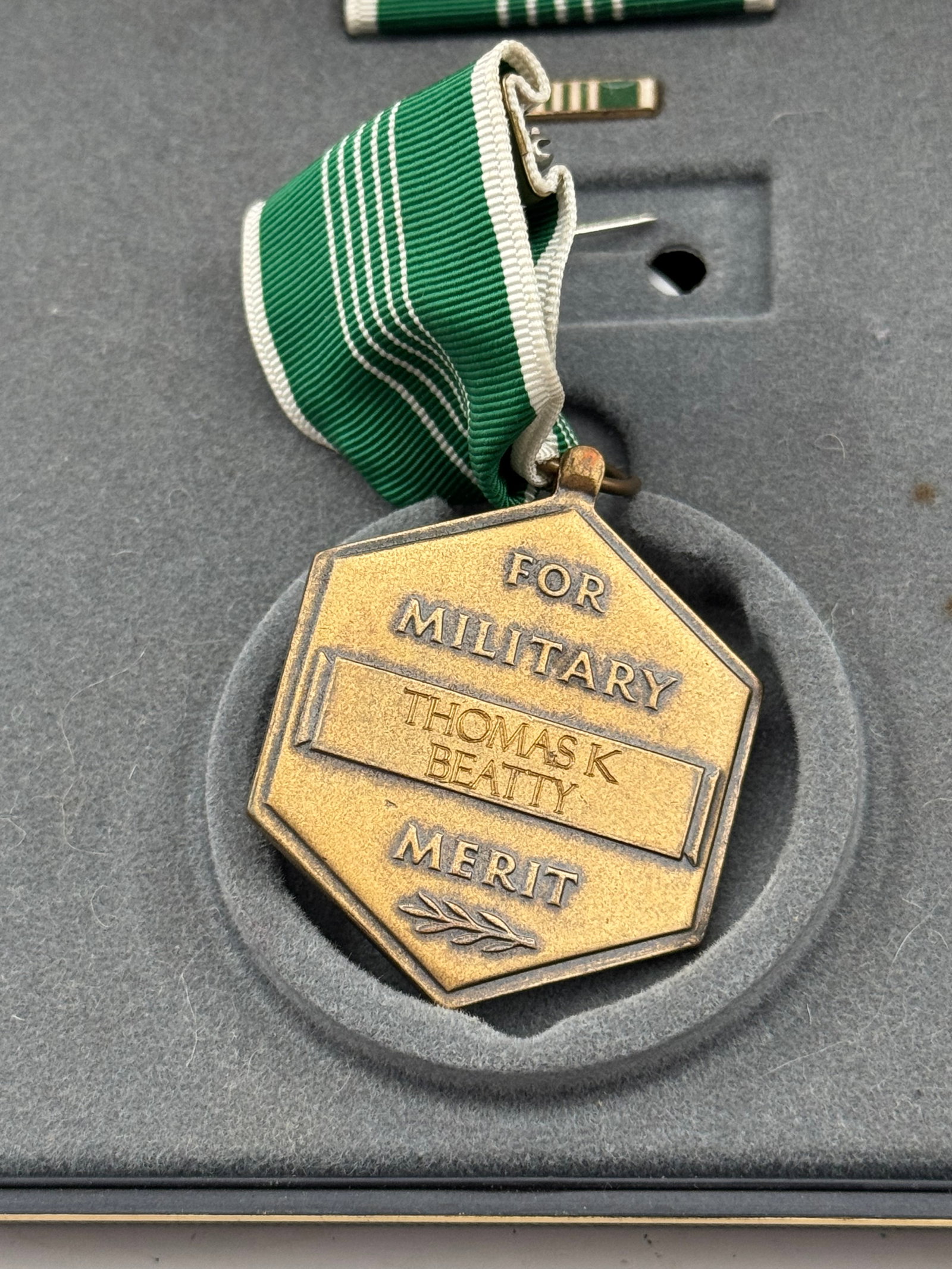Named Bronze Star and Commendation US Medals in Cases - 3