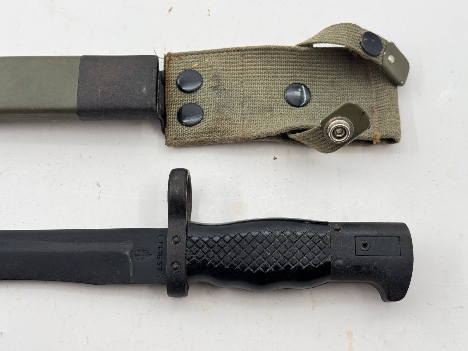 Excellent Spanish M1964 (CETME Model C) Bayonet & Scabbard - 2