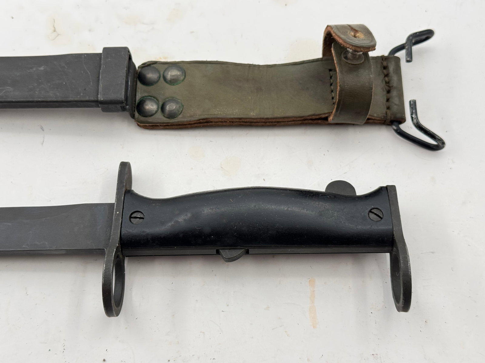 1963 French M1958 Bayonet by MAS with Scabbard for MAS 49/56 - 2