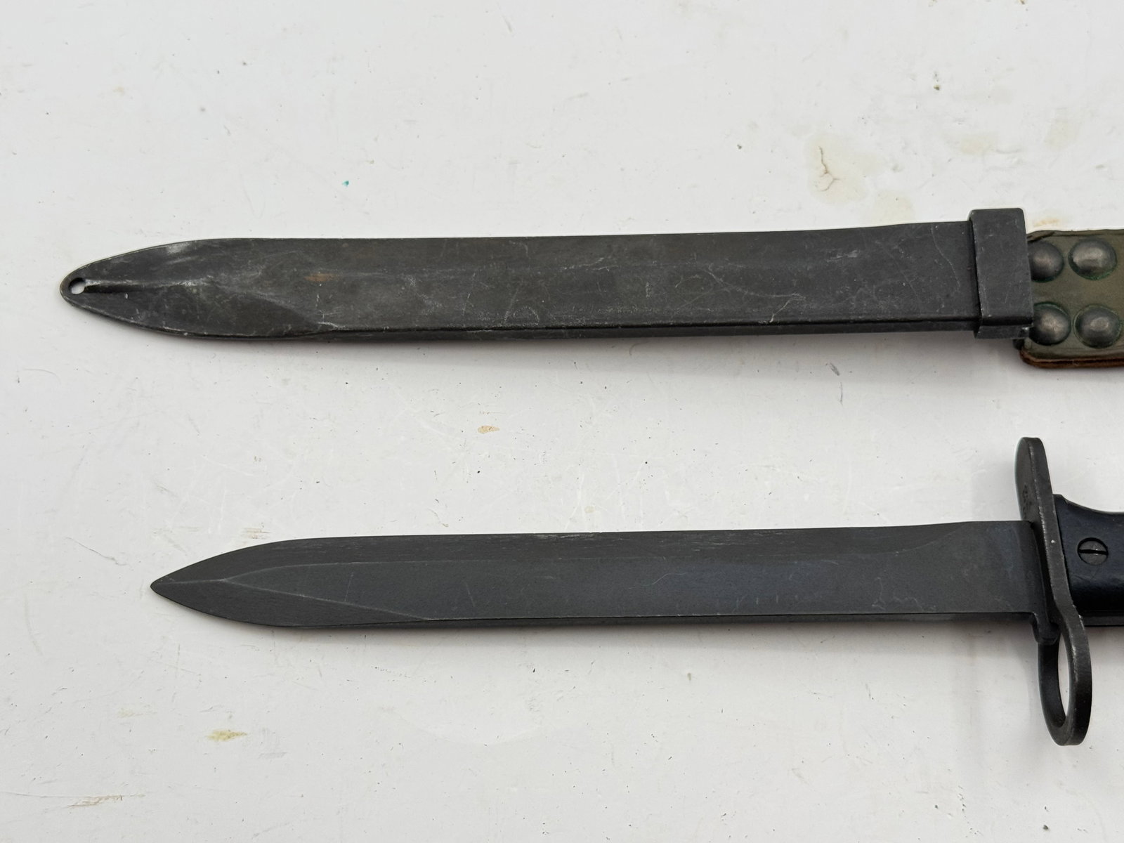 1963 French M1958 Bayonet by MAS with Scabbard for MAS 49/56 - 3