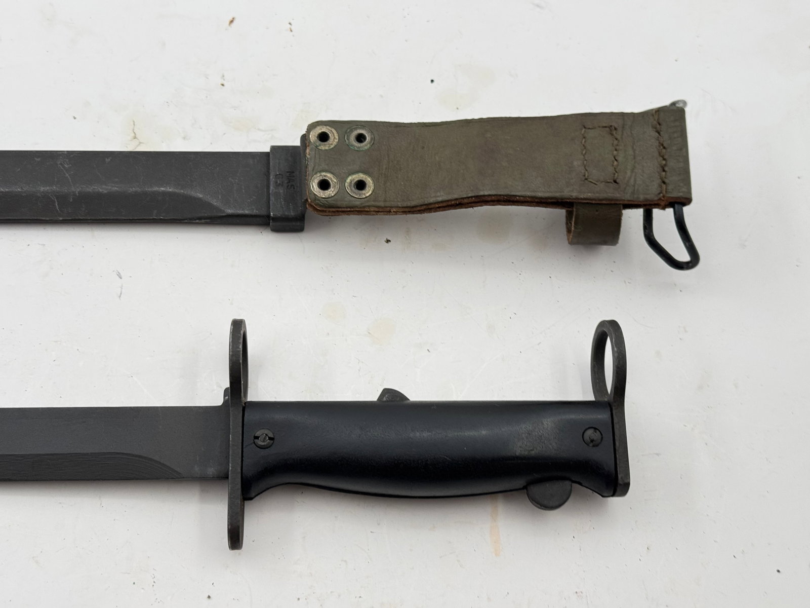 1963 French M1958 Bayonet by MAS with Scabbard for MAS 49/56 - 5
