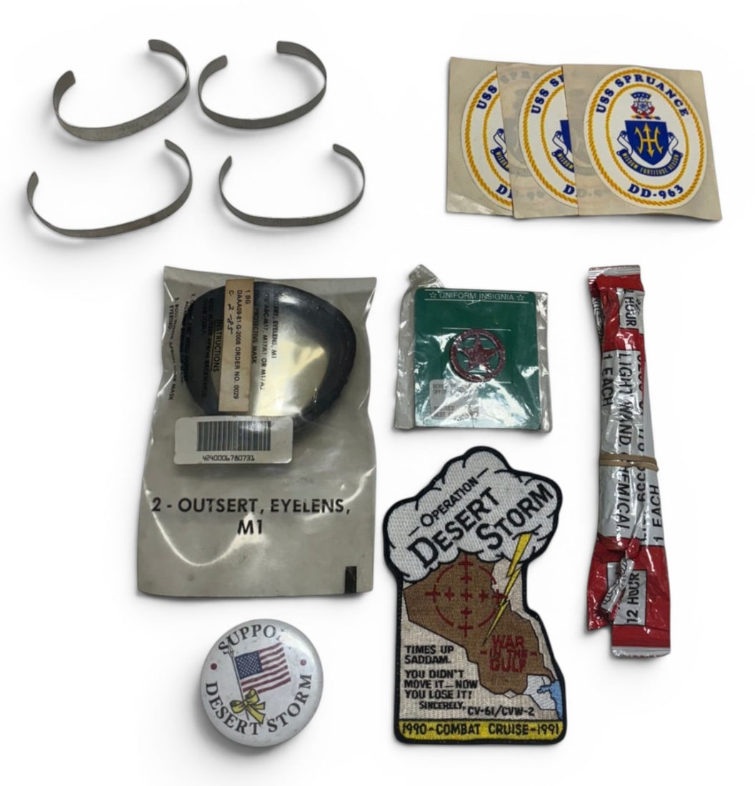 Desert Storm-Iraq War Items (1 of 11)