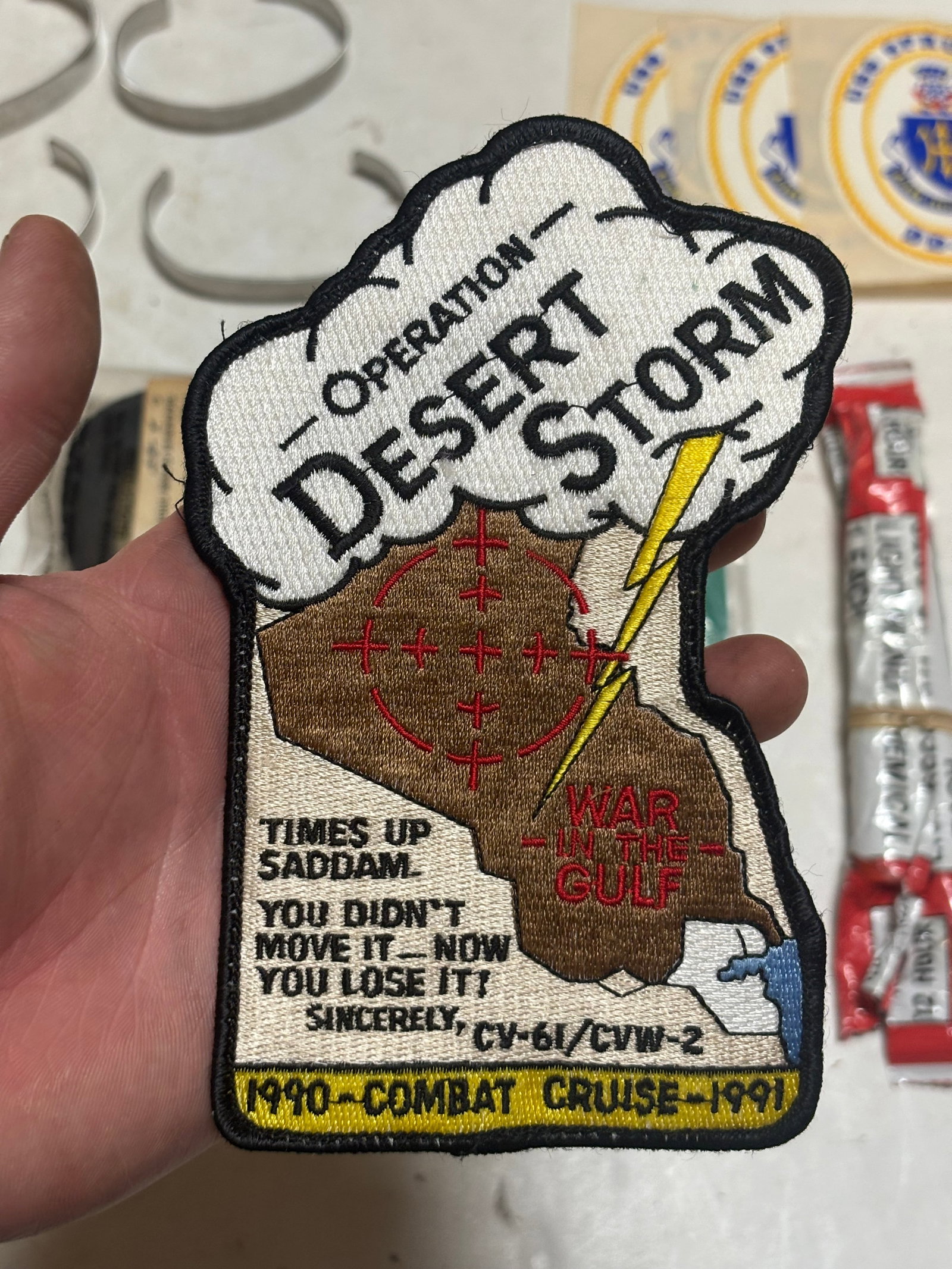 Desert Storm-Iraq War Items - 3