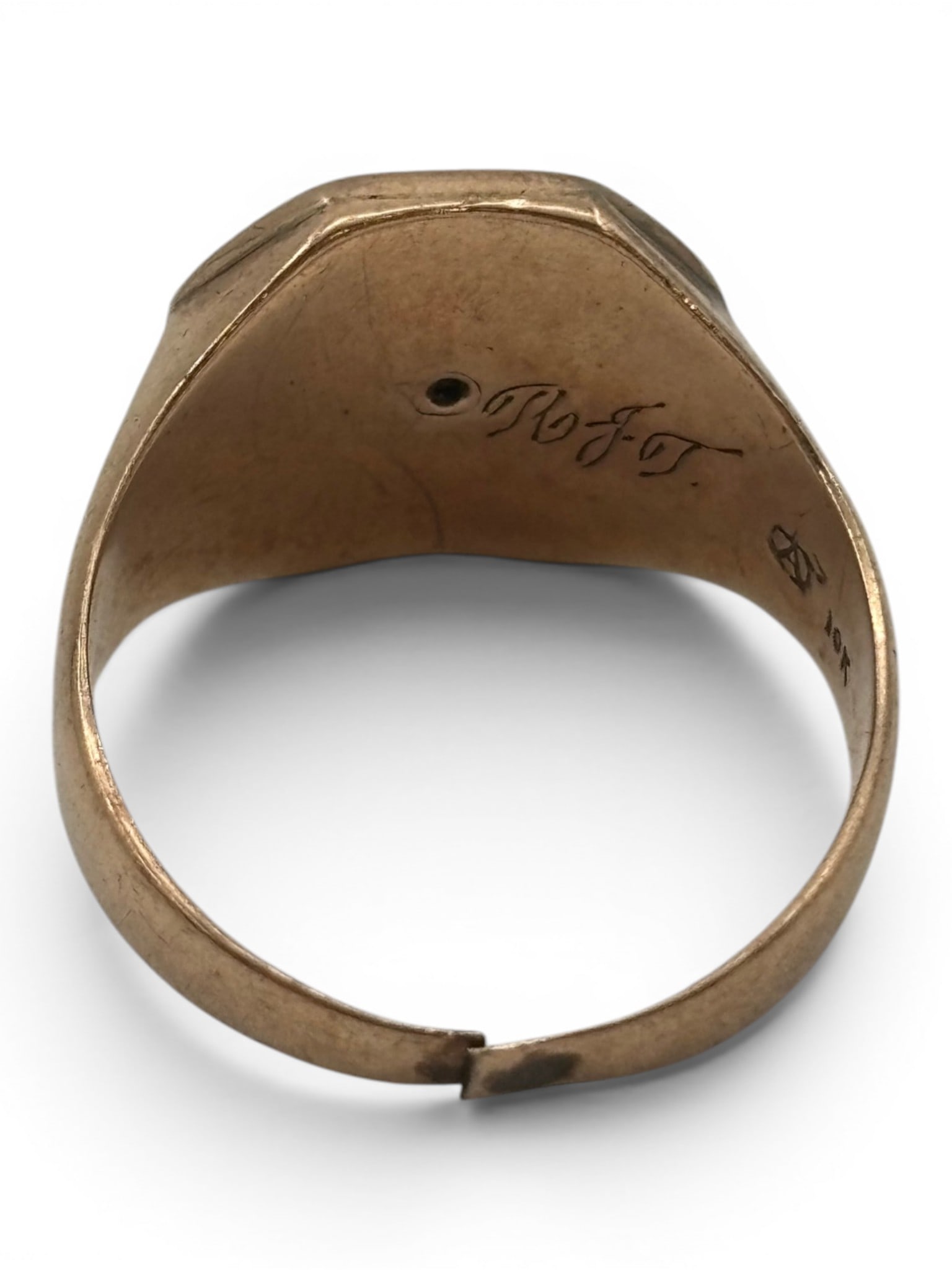 Vintage College 10K Gold Ring - 6