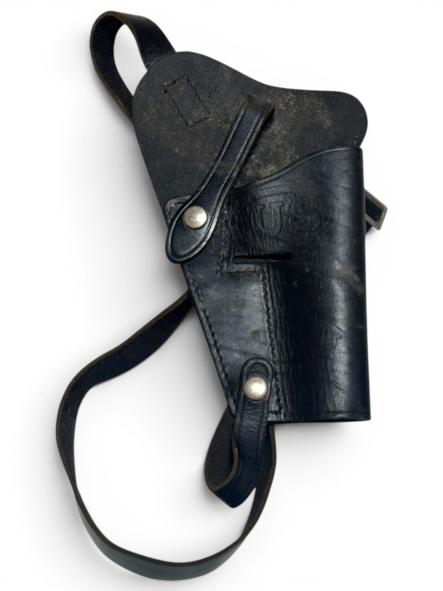 US WWII M3 Shoulder Holster for M1911 Pistols: Overalls Great and Sturdy Condition. Highly Collectible. Be Best Judgement for Authenticity.