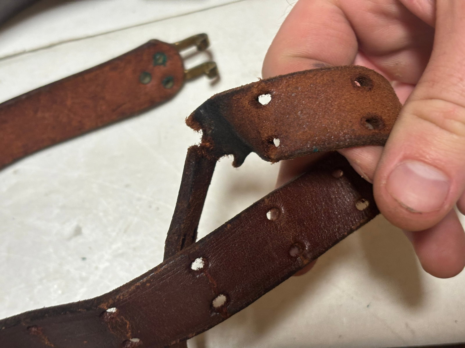 Lot of (6) Vintage Leather Hunting Holsters - 3