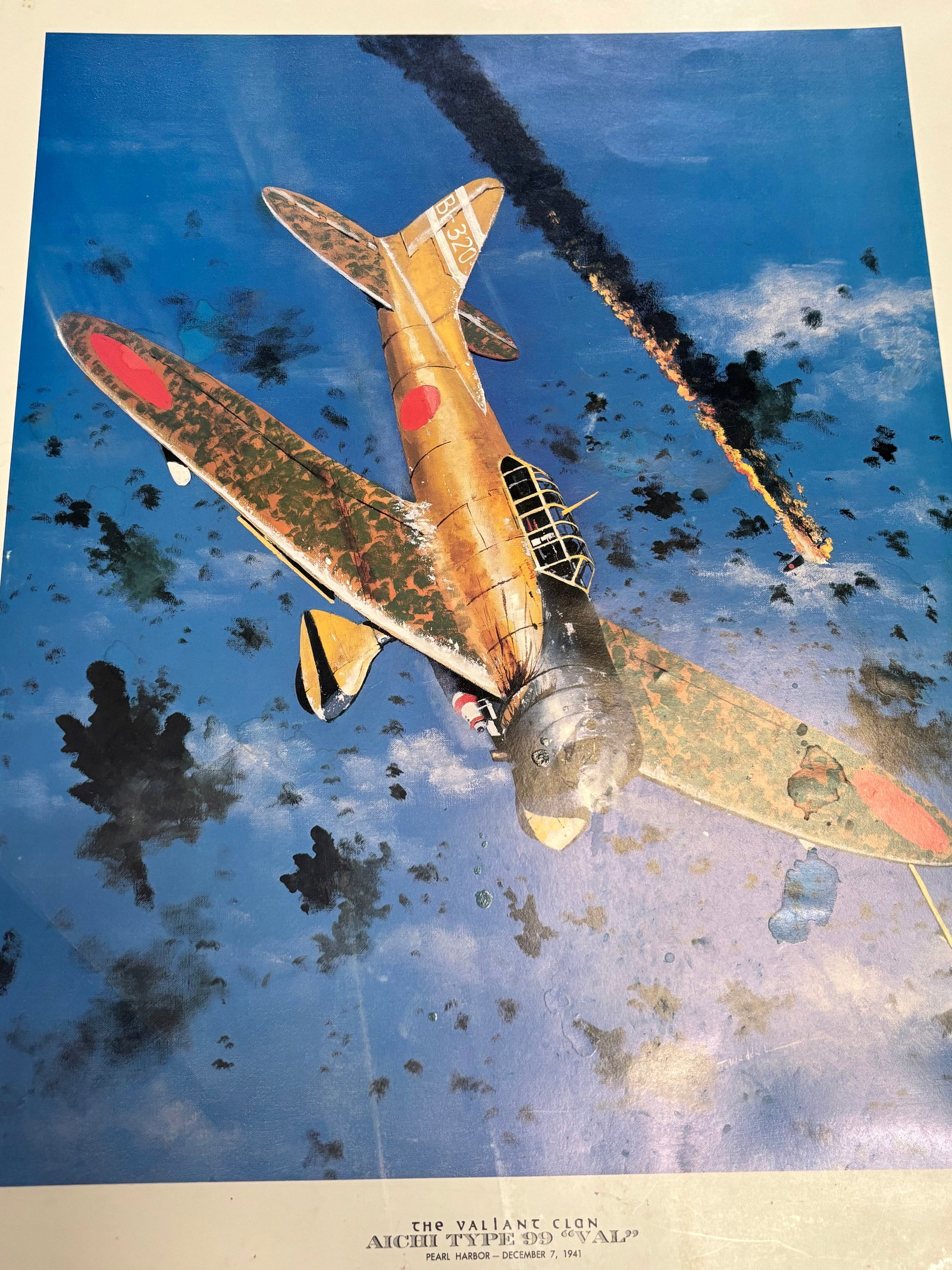 The Valiant Lion AICHI Type 99 "VAL" Pearl Harbor Japanese Aircraft Photo - 3