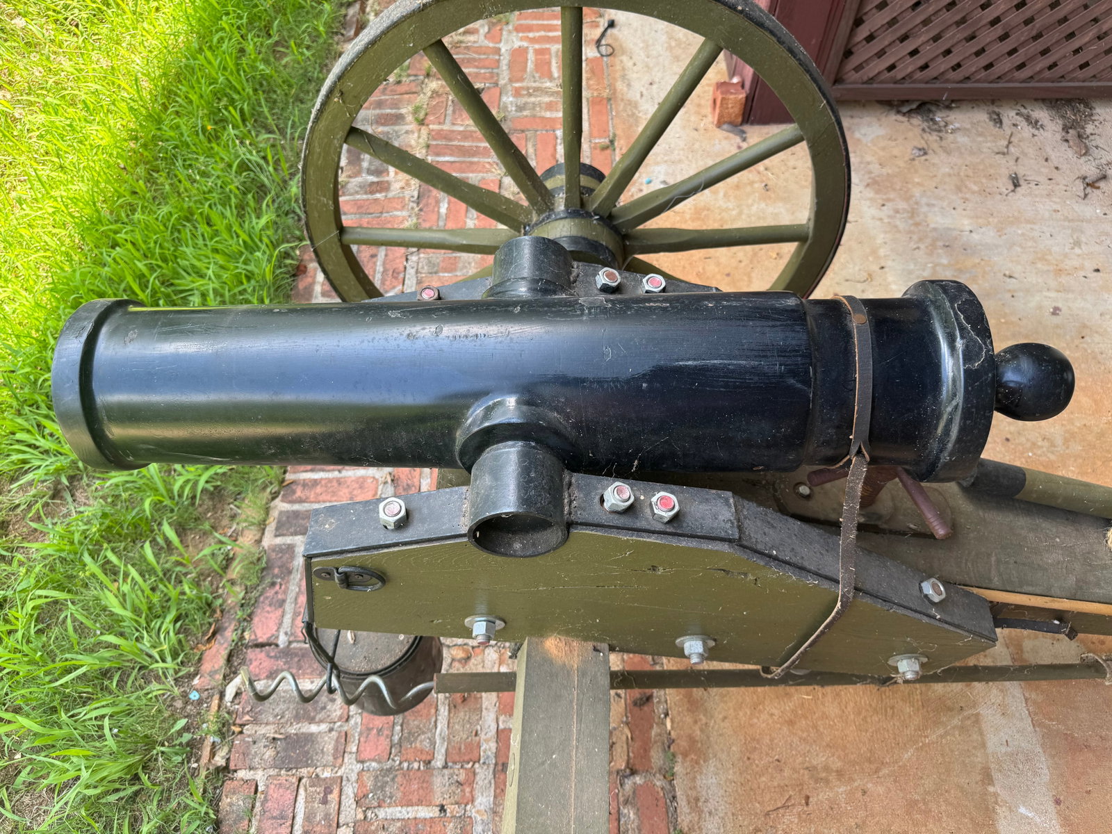 Excellent Fully-Functioning Full Scale Replica M1841 12-Pounder Mountain Howitzer Cannon on Carri... - 4