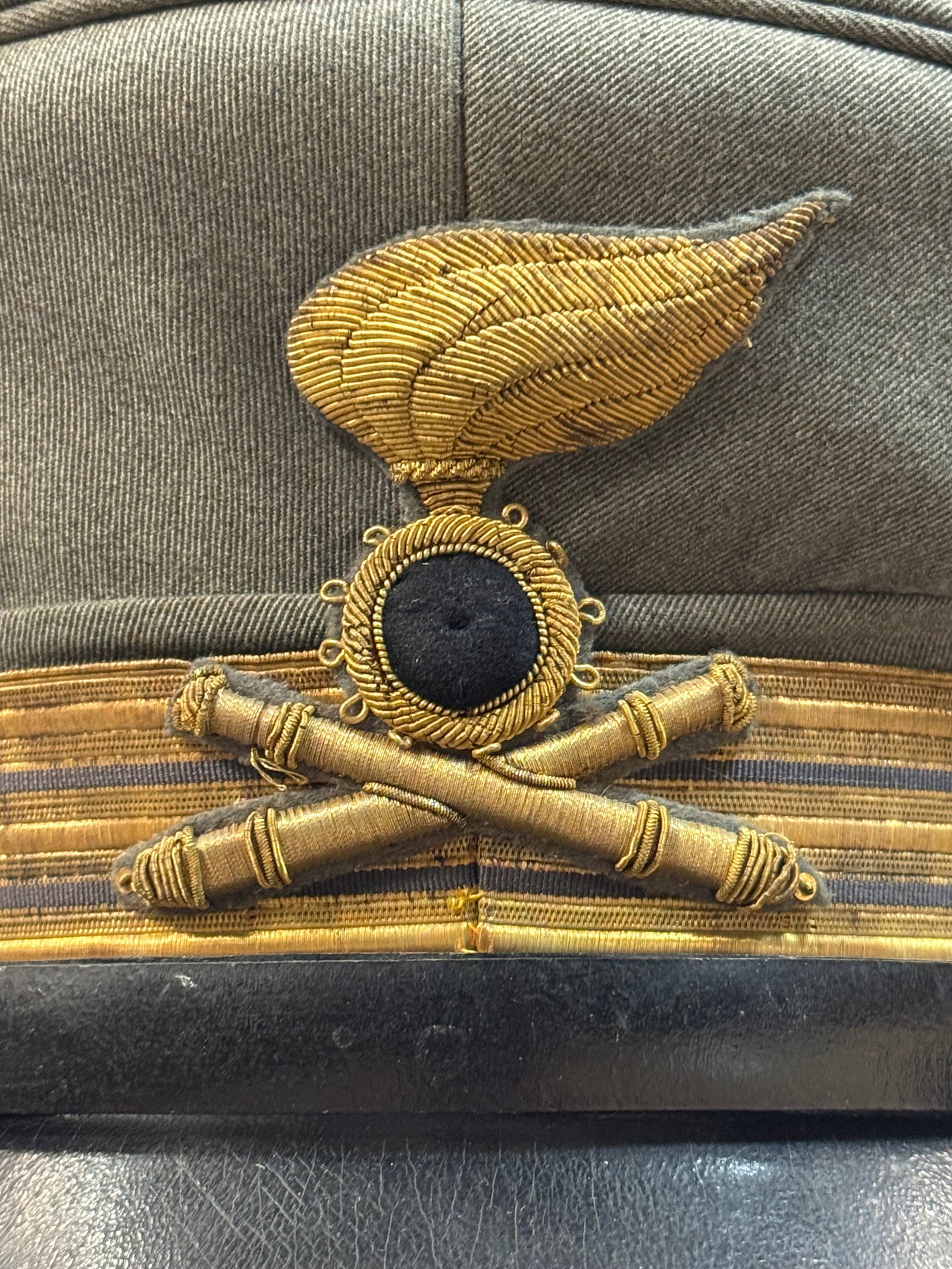 WWIl Italian Army 2nd Lieutenant Artillery Officer Jacket with Medal Ribbon bars and Officer’s - 3