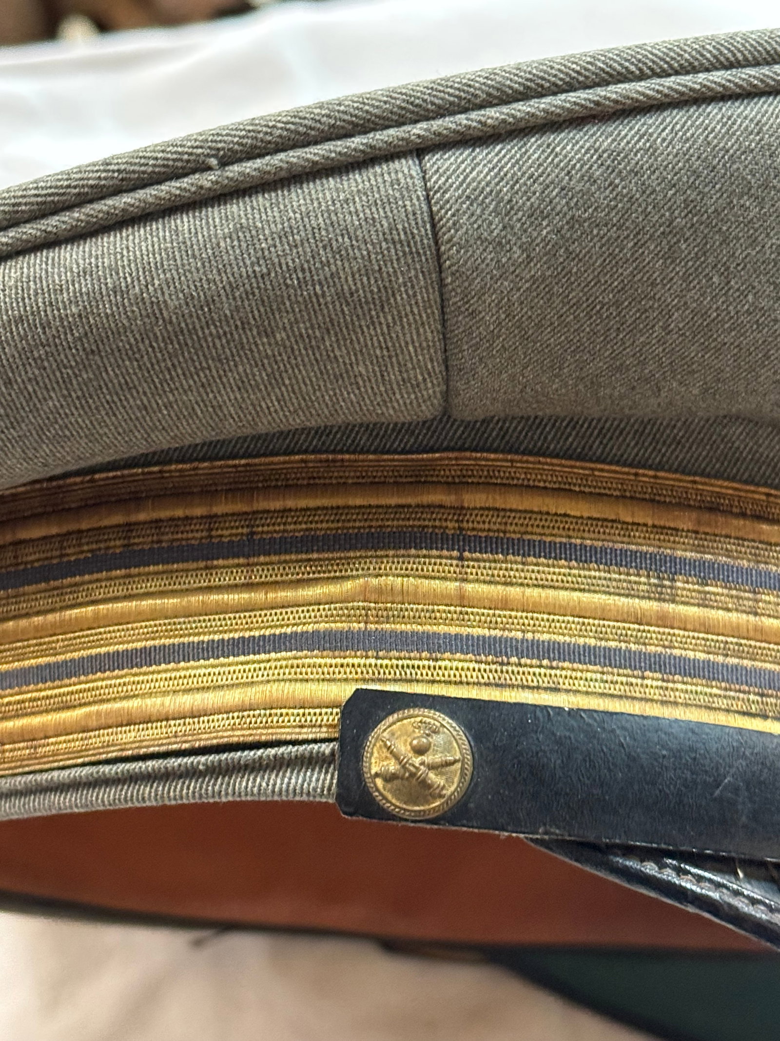 WWIl Italian Army 2nd Lieutenant Artillery Officer Jacket with Medal Ribbon bars and Officer’s - 4