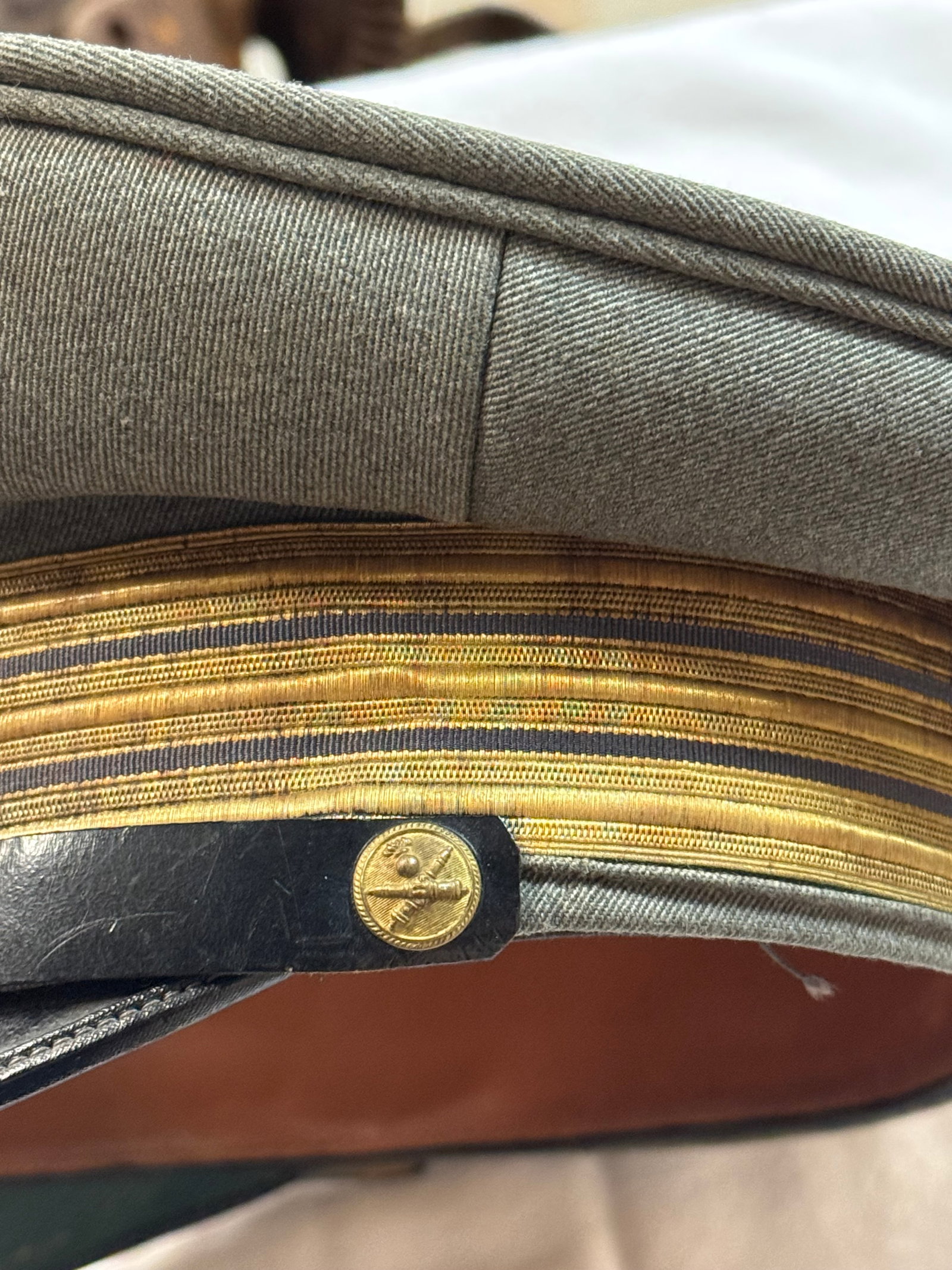 WWIl Italian Army 2nd Lieutenant Artillery Officer Jacket with Medal Ribbon bars and Officer’s - 5
