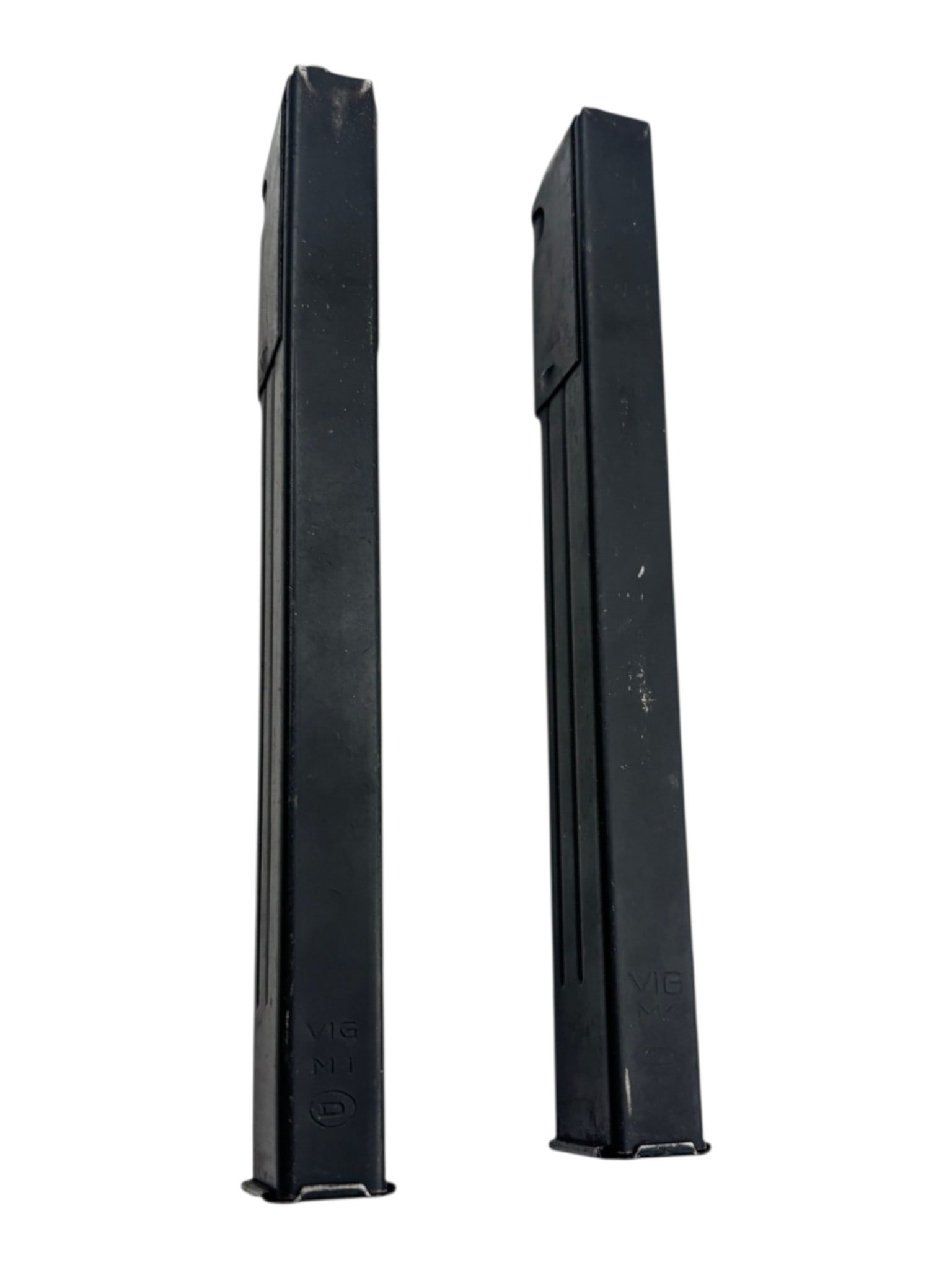 (2) Belgian Vigneron M1/M2 32-round 9mm magazines - 2