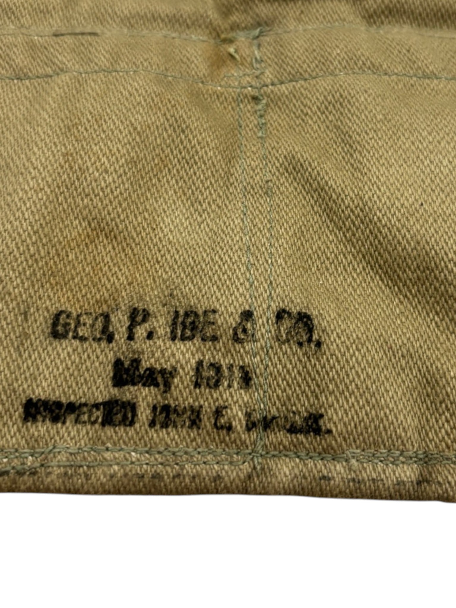 RARE Unissued WWI 1918 AEF US Army Grenade Bandolier Chest Pouch - 3