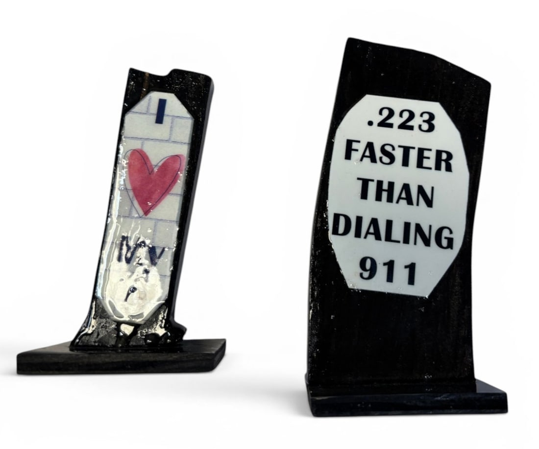 Ammunition Desk Art Displays - 2