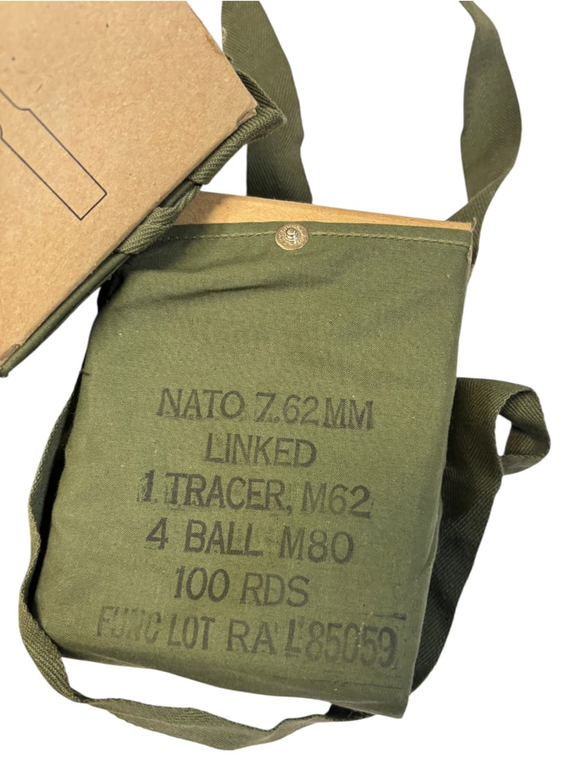 (3) Pre-Vietnam 7.62mm NATO Surplus Bandolier Boxes by Tweedie - 2