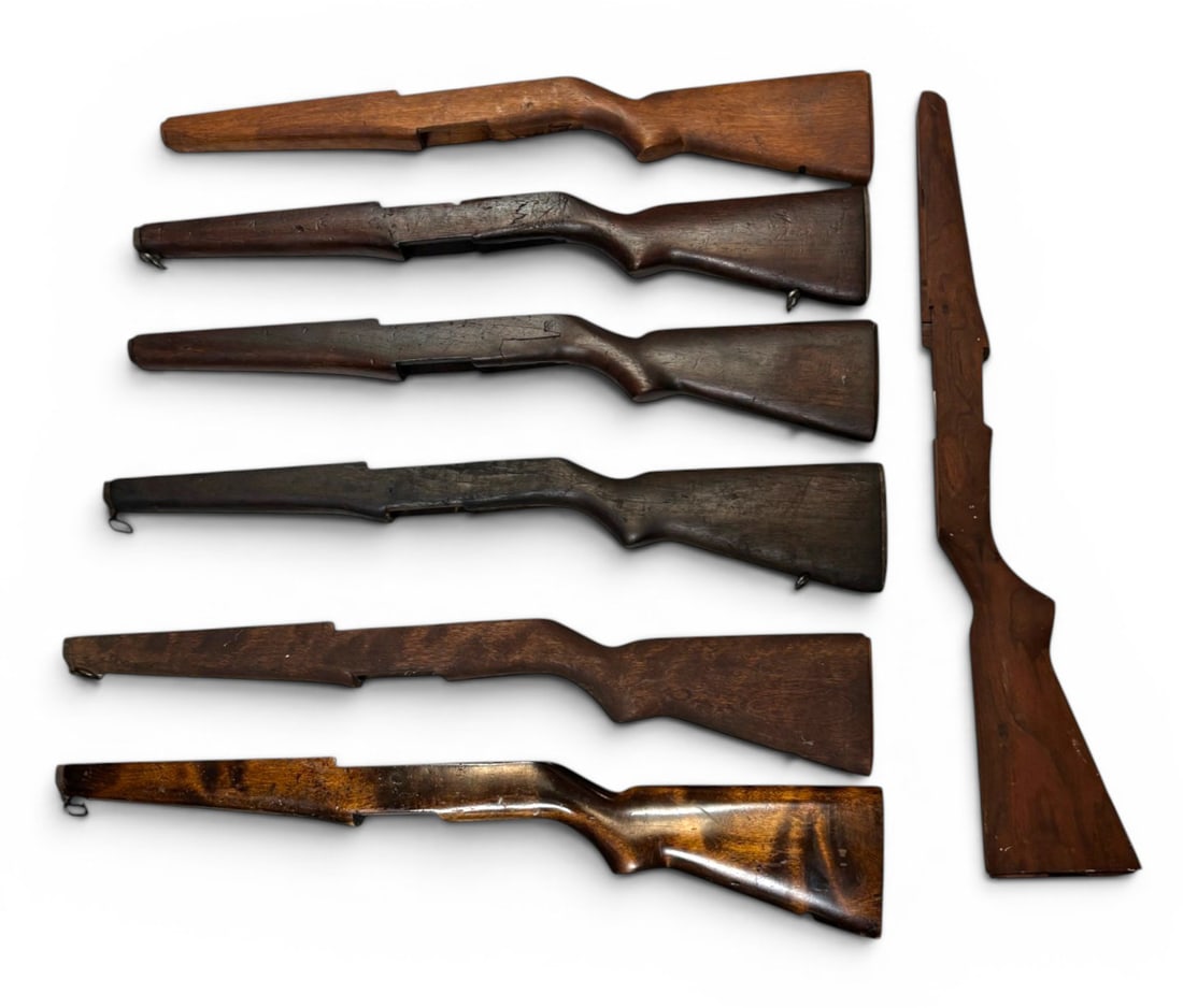 (7) M1 Garand “Repair Special” Battle Rifle Stock Project Lot - 2