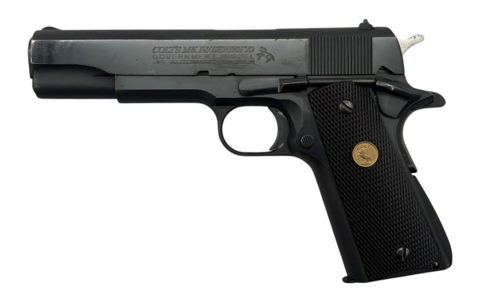 Excellent 1983 Colt 1911 MK IV/Series 70 Government Model .45 ACP Semi-Automatic Pistol (1 of 10)