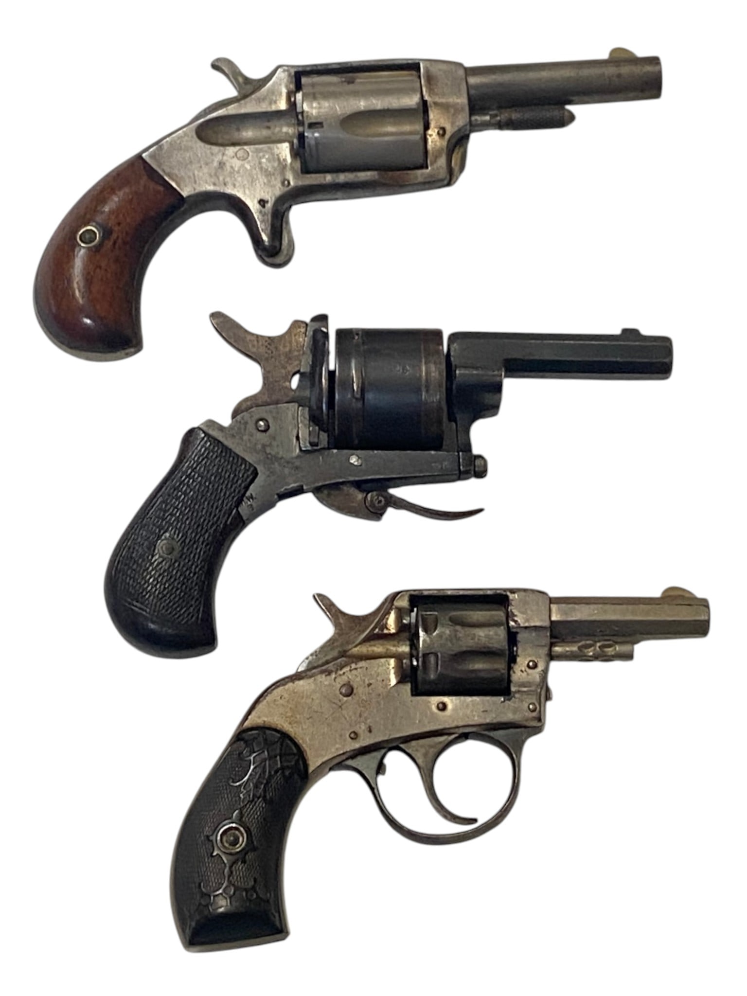 (3) Antique Gun Smith Special Project Pistols (1 of 12)