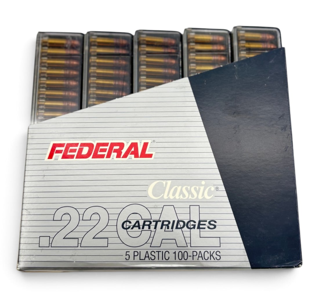 NIB 800rds. of .22 LR 40gr. CP-Solid Federal Game-Shok HV Ammunition - 3