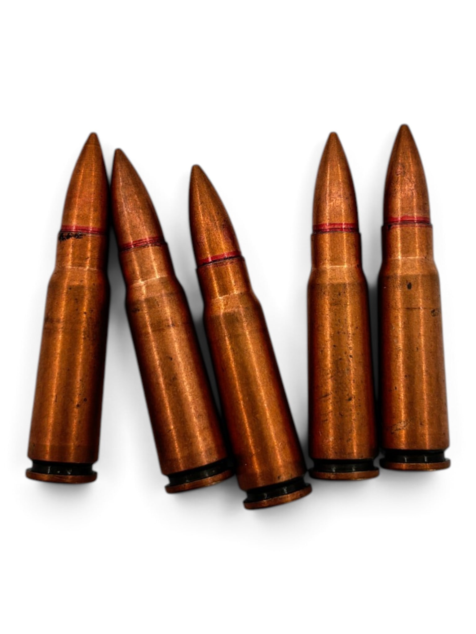 100rds. of 7.62x39mm 123gr. Norinco 1933-Dated Copper-Washed Factory Surplus Ammunition - 3