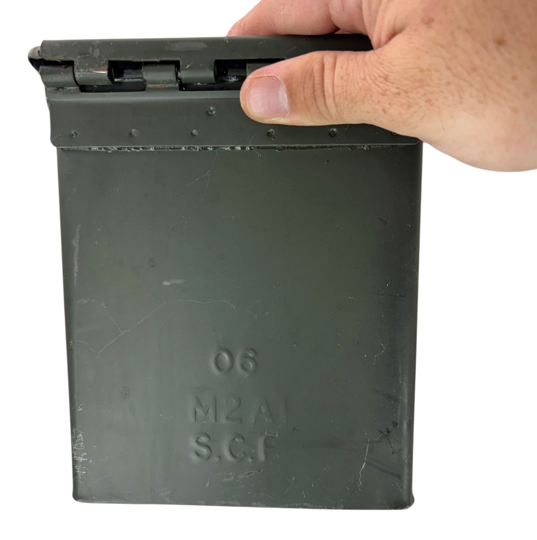 (2) .50 CAL. Metal Ammo Cans - 7