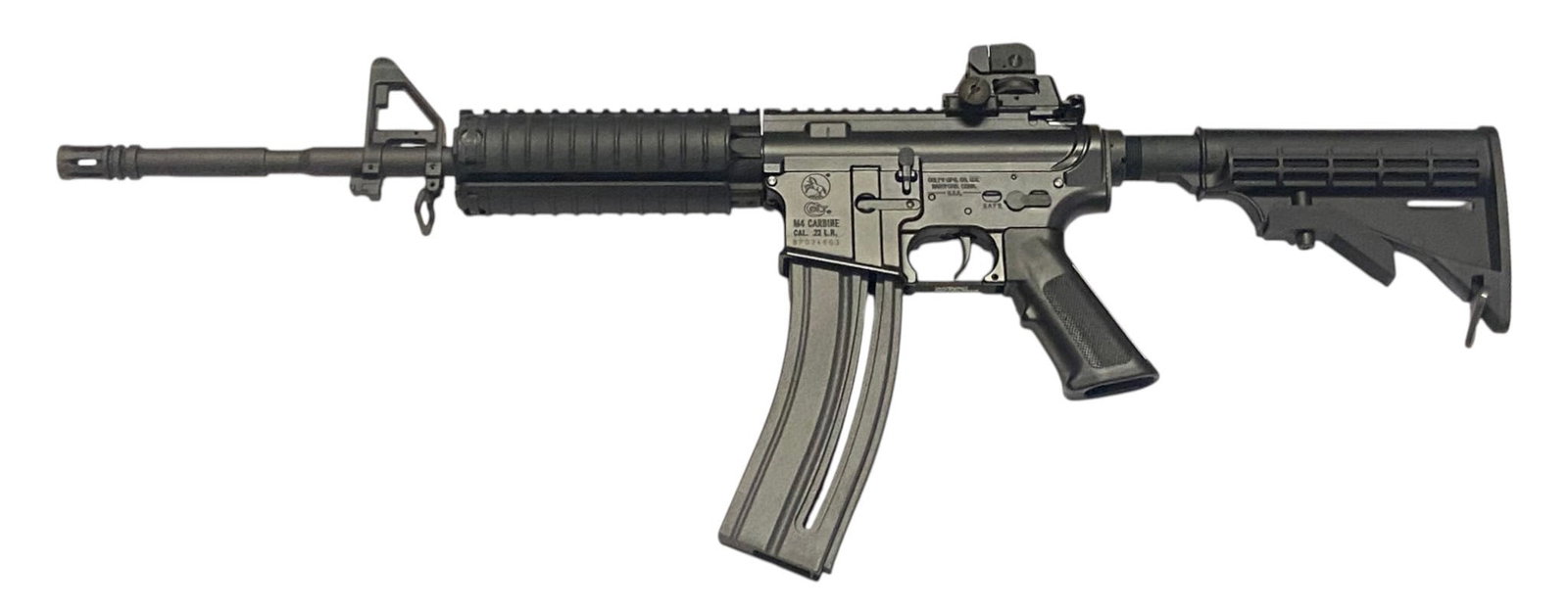 Excellent Colt M4 Carbine .22 LR Semi-Automatic Rifle in Soft Case with (1) Magazine - 2
