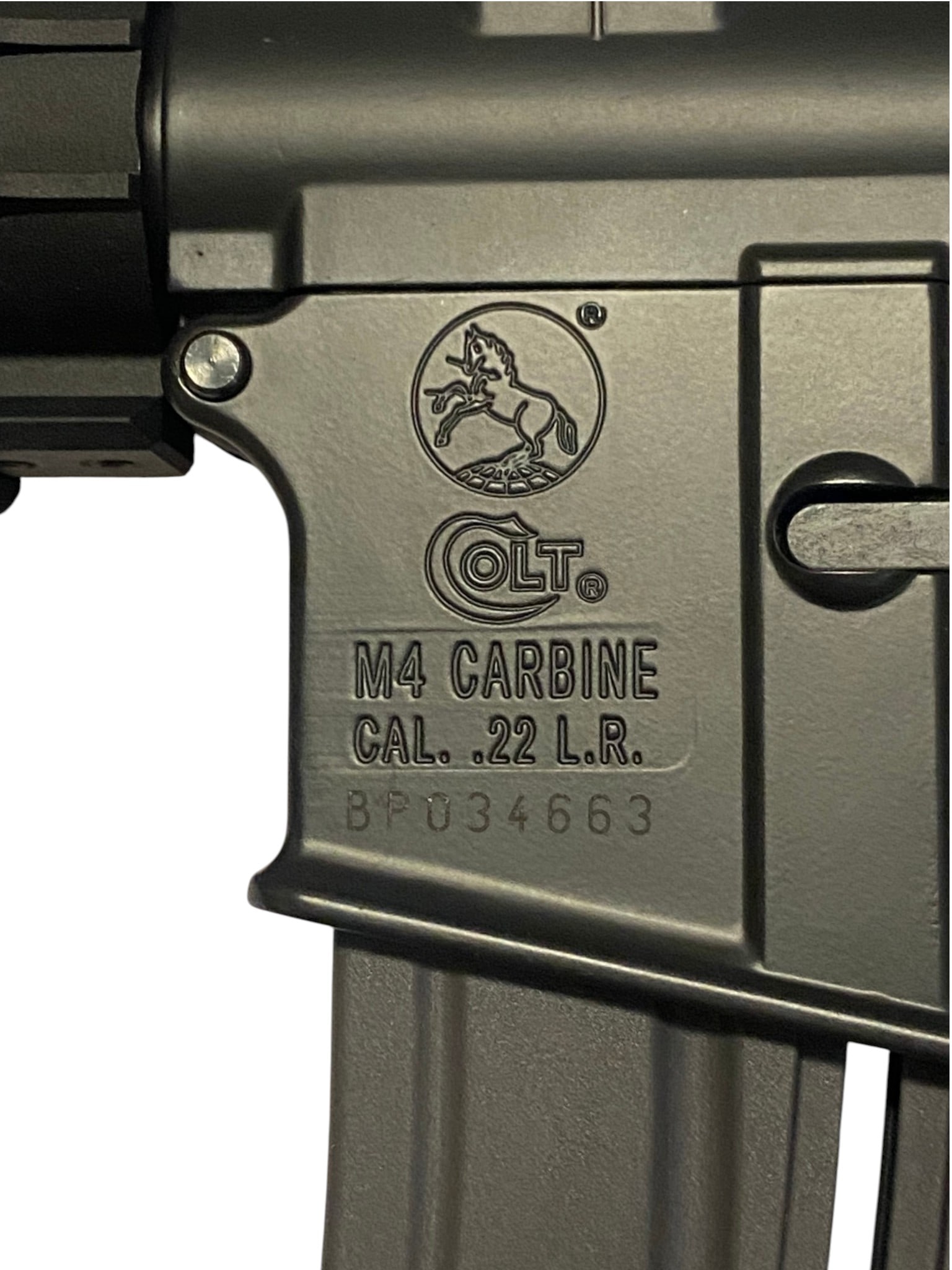 Excellent Colt M4 Carbine .22 LR Semi-Automatic Rifle in Soft Case with (1) Magazine - 4