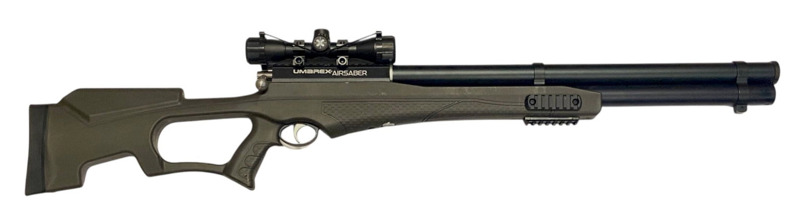 Excellent Umarex Air Saber Air Archery Arrow Rifle with Optic with Case, Arrows, Pump - 2