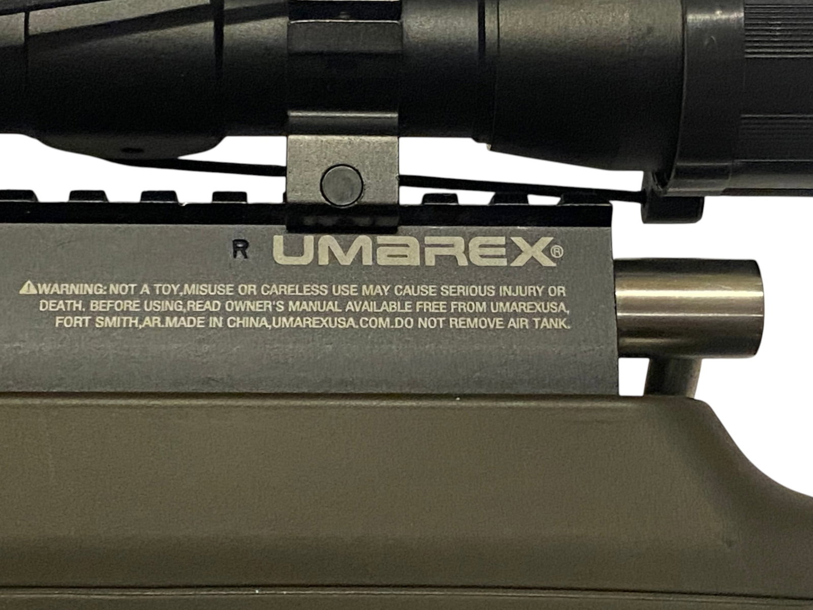 Excellent Umarex Air Saber Air Archery Arrow Rifle with Optic with Case, Arrows, Pump - 4