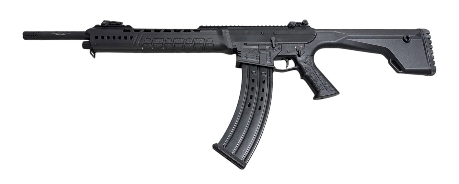 NIB Typhoon Defense XII Monoblog-T 12 GA. Semi-Automatic Magazine Fed Tactical 3” Shotgun - 2