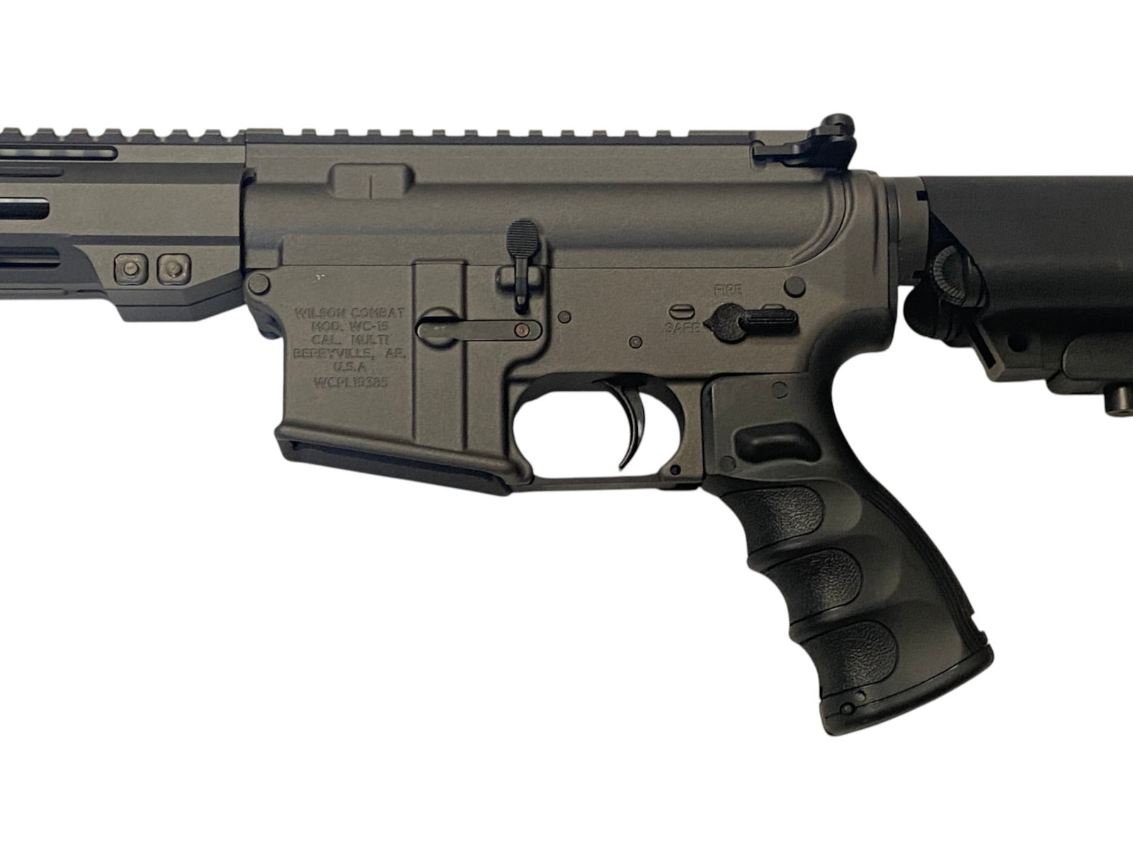 New Wilson Combat Model WC-15 Tungsten Semi-Automatic 5.56mm AR-15 Rifle - 7
