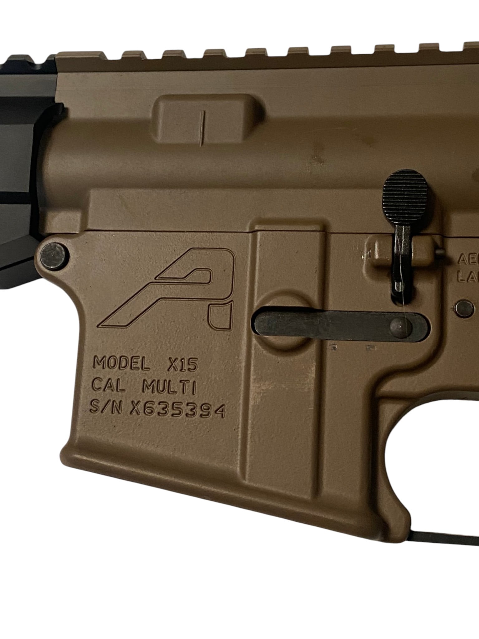 New Aero Precision Model X15 Two-Tone FDE/Black Semi-Automatic 5.56mm AR-15 Rifle - 3