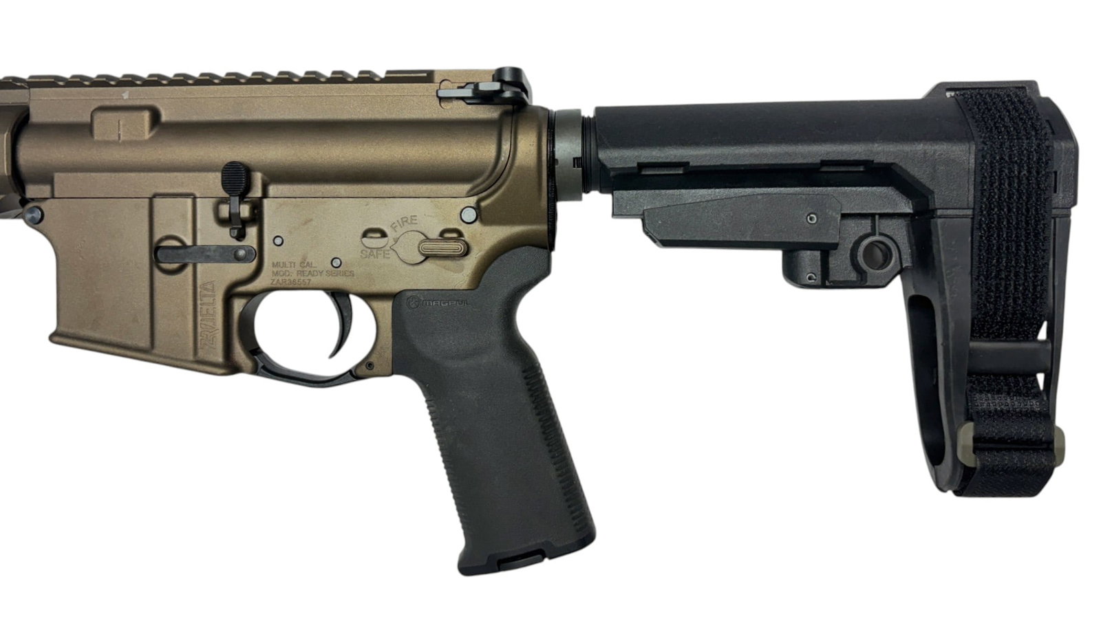 Excellent ZRO Delta Ready-Series .300 AAC BLACKOUT Semi-Automatic AR 10.5" AMBI Pistol - 3