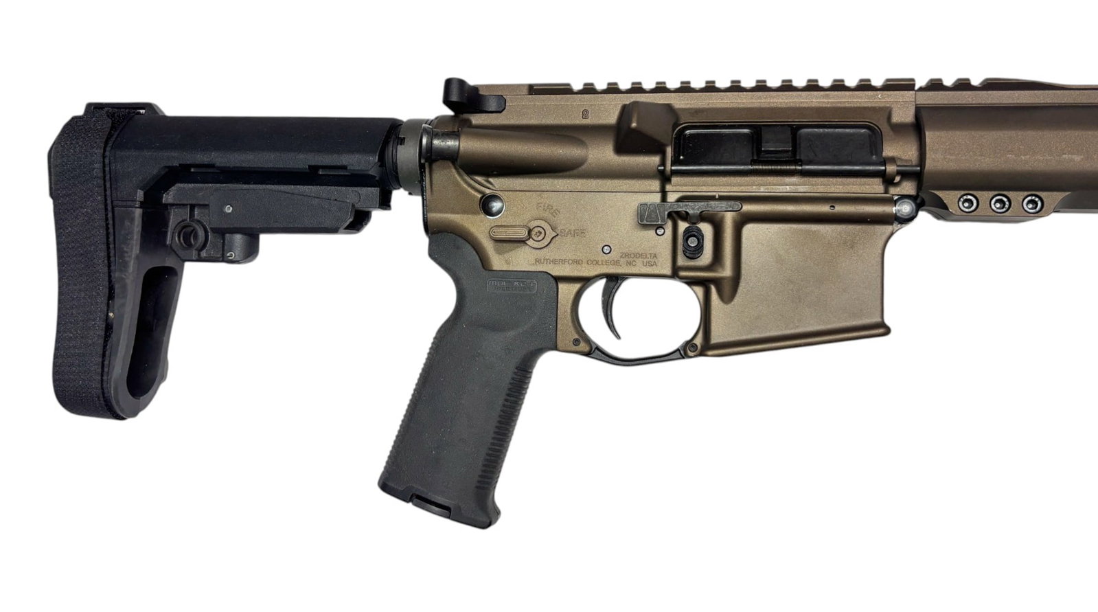 Excellent ZRO Delta Ready-Series .300 AAC BLACKOUT Semi-Automatic AR 10.5" AMBI Pistol - 6