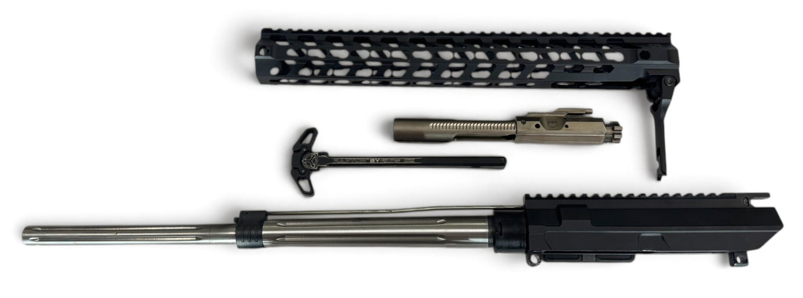 Spike’s Tactical COMPLETE .308 AR-10 Upper - Fortis Switch Handguard + 18” Stainless Flu - 12