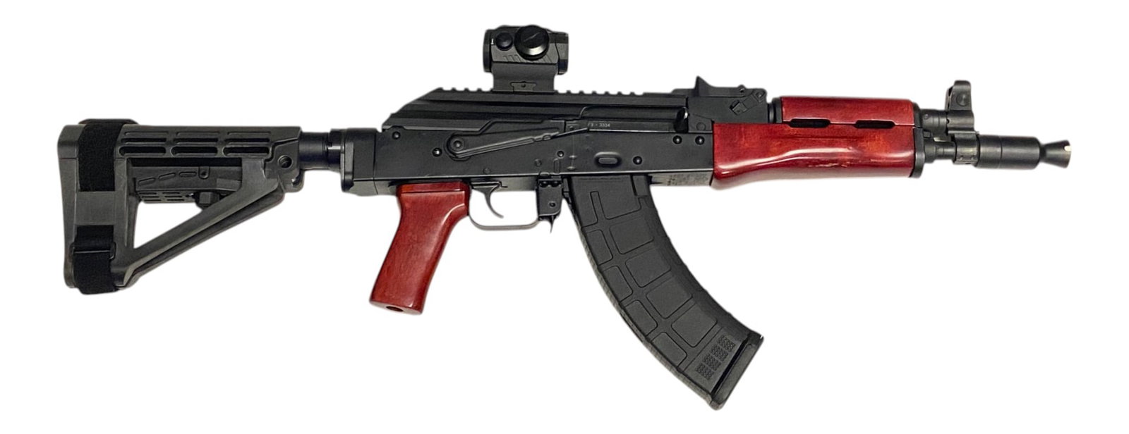 Excellent PSA Model AK-P7 Semi-Auto 7.62x39mm AK-47 Pistol with Sig Red Dot and Hinged Dust Cover - 2