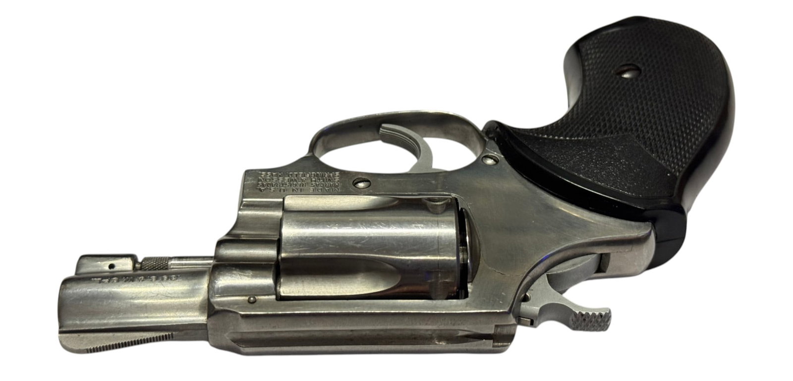 Excellent 1966 Smith & Wesson Model 60 Stainless Steel .38 SPL Revolver - 4