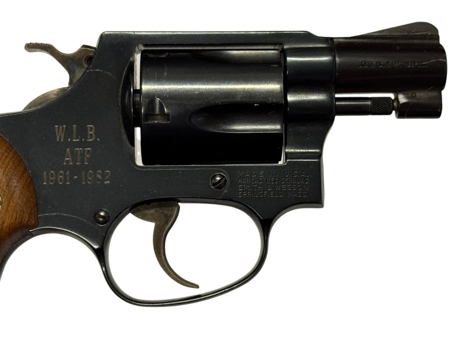 Excellent ATF Presentation 1982 Smith & Wesson Model 36 Chief's Special .38 SPL Revolver w/ Holster - 5