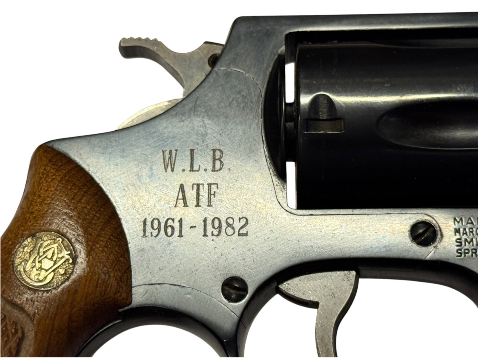 Excellent ATF Presentation 1982 Smith & Wesson Model 36 Chief's Special .38 SPL Revolver w/ Holster - 7