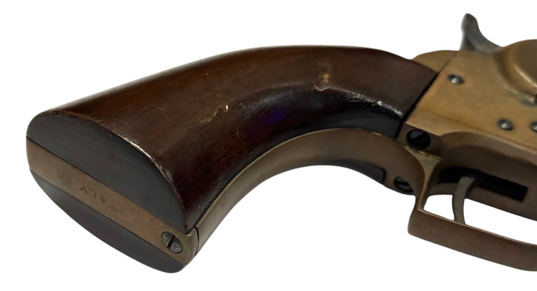 Italian Pietta Blackpowder Perrcussian .36 CAL Brass Frame 4" M1851 Pocket Revolver - 4