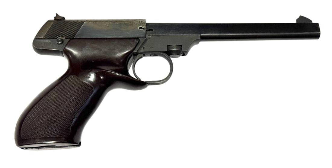 1957 J.C. Higgins Model 80 Target .22 LR Semi-Automatic Pistol with Holster, Case & 2 Magazines - 3