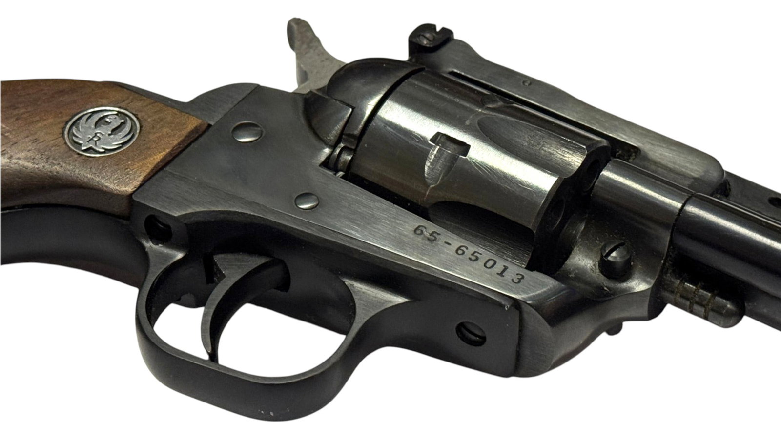 Excellent 1978 Ruger New Model Single-Six .22 LR Revolver with Holster and .22 WMR Cylinder - 15