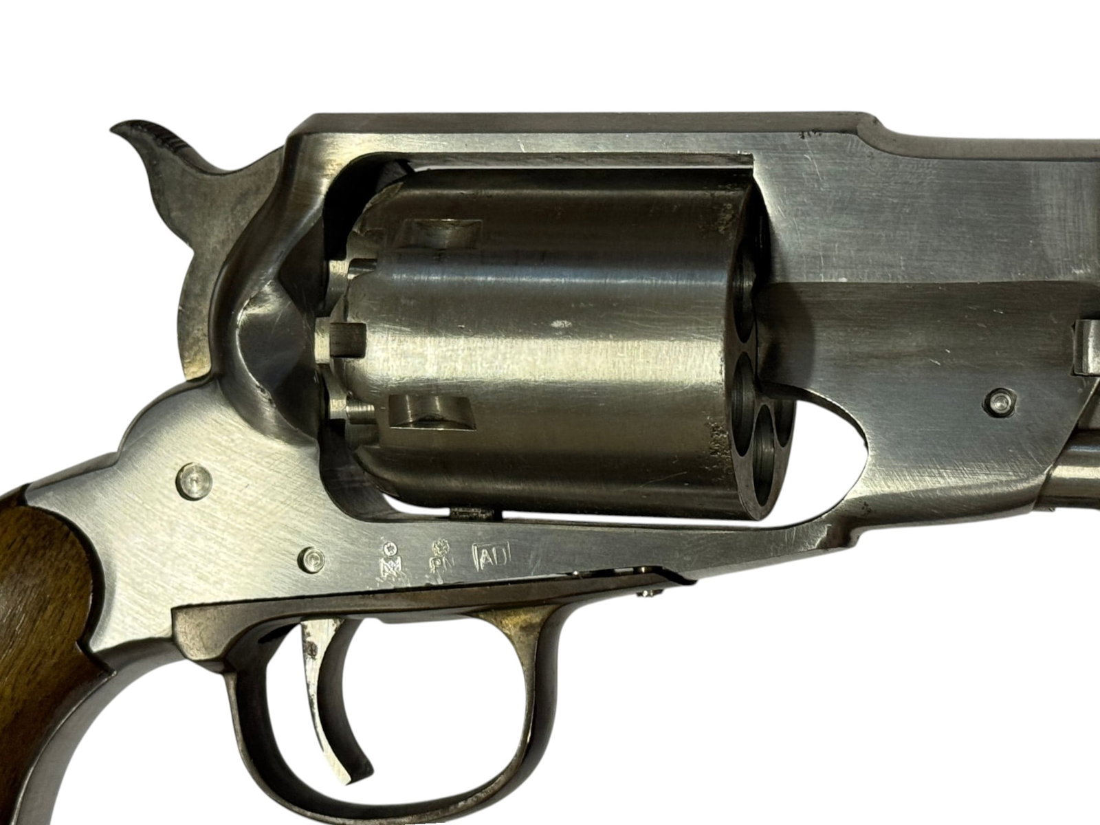 Italian Remington M1858 New Model Army .44 CAL. Black Powder Percussian Revolver with Holster & B... - 12
