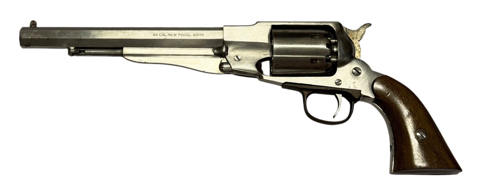 Italian Remington M1858 New Model Army .44 CAL. Black Powder Percussian Revolver with Holster & B... - 2