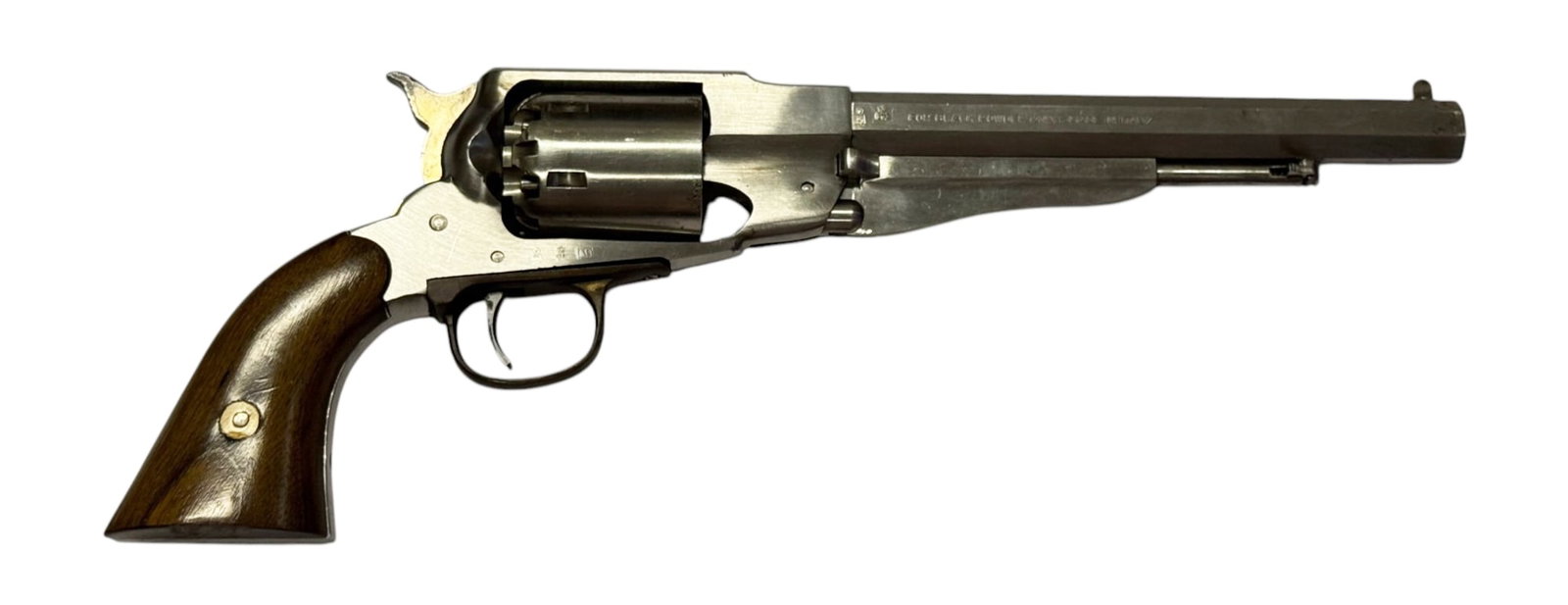 Italian Remington M1858 New Model Army .44 CAL. Black Powder Percussian Revolver with Holster & B... - 3