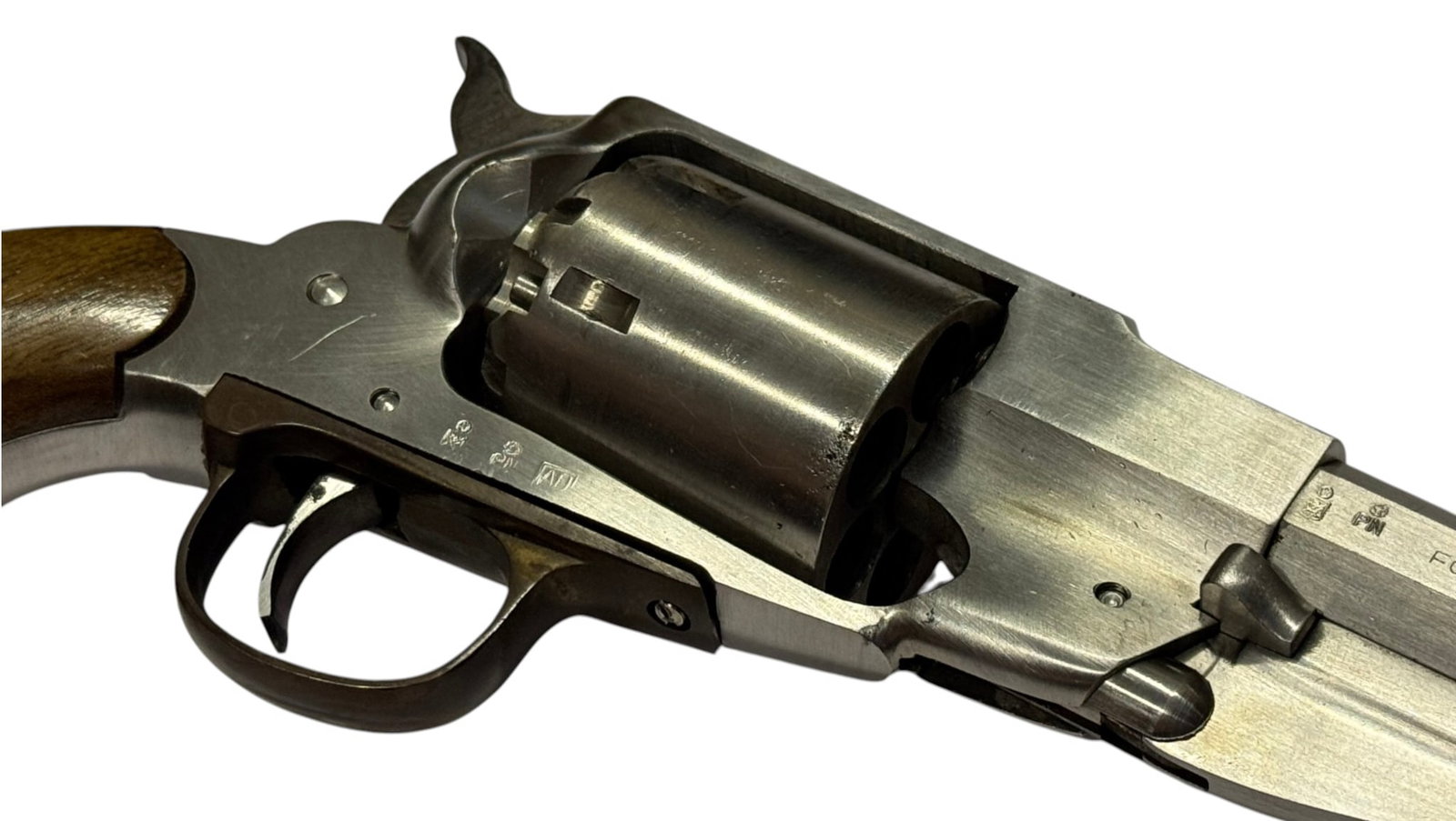 Italian Remington M1858 New Model Army .44 CAL. Black Powder Percussian Revolver with Holster & B... - 5