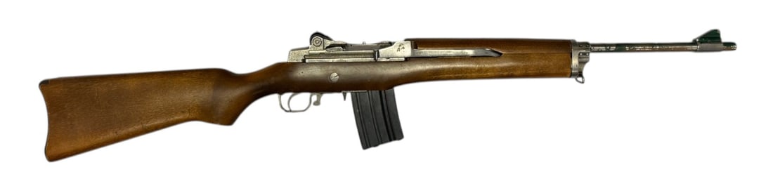 Preban 1980 Ruger Mini-14 Stainless Semi-Automatic .223 REM. Rifle w/ Manual - 2