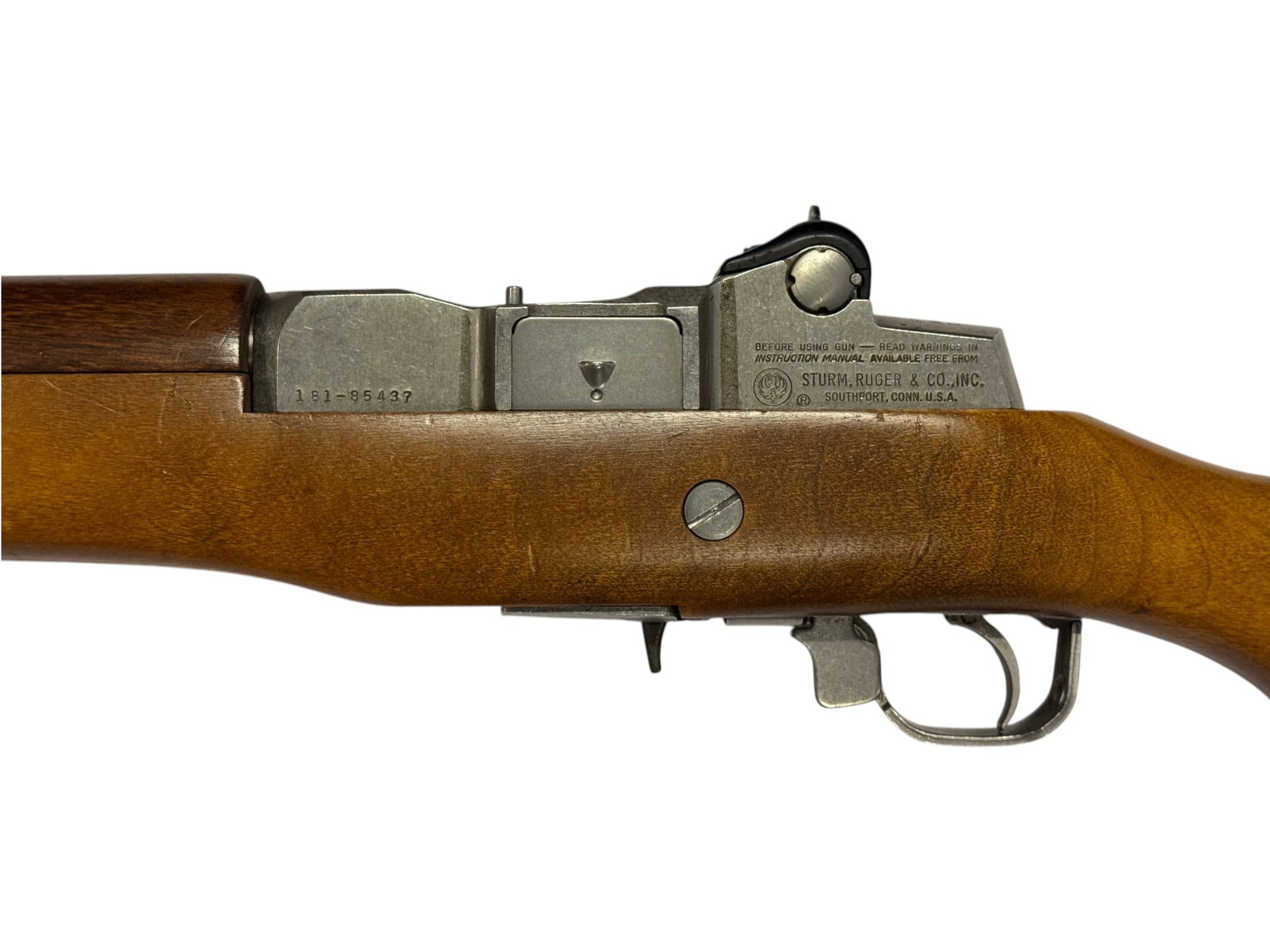 Preban 1980 Ruger Mini-14 Stainless Semi-Automatic .223 REM. Rifle w/ Manual - 4