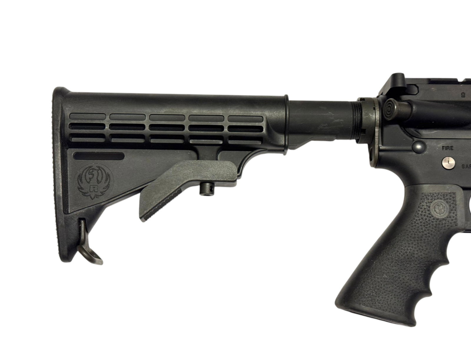 Excellent Ruger Model SR-556 Semi-Automatic 5.56mm Piston Driven AR-15 Rifle with Factory Case - 11